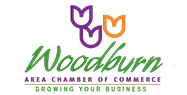 Woodburn chamber of commerce logo